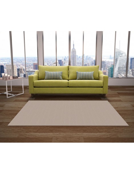 Tappeto per arredamento indoor e outdoor color crema