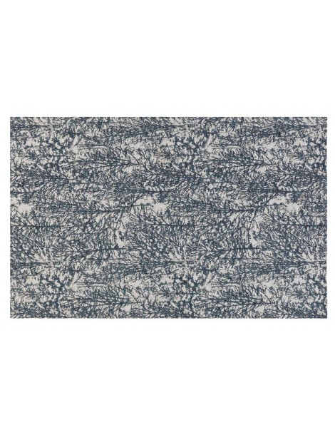 Pianta del tappeto moderno di colore blu