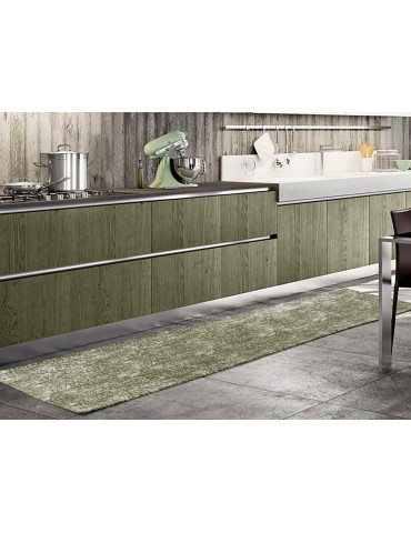 Tappeto cucina verde