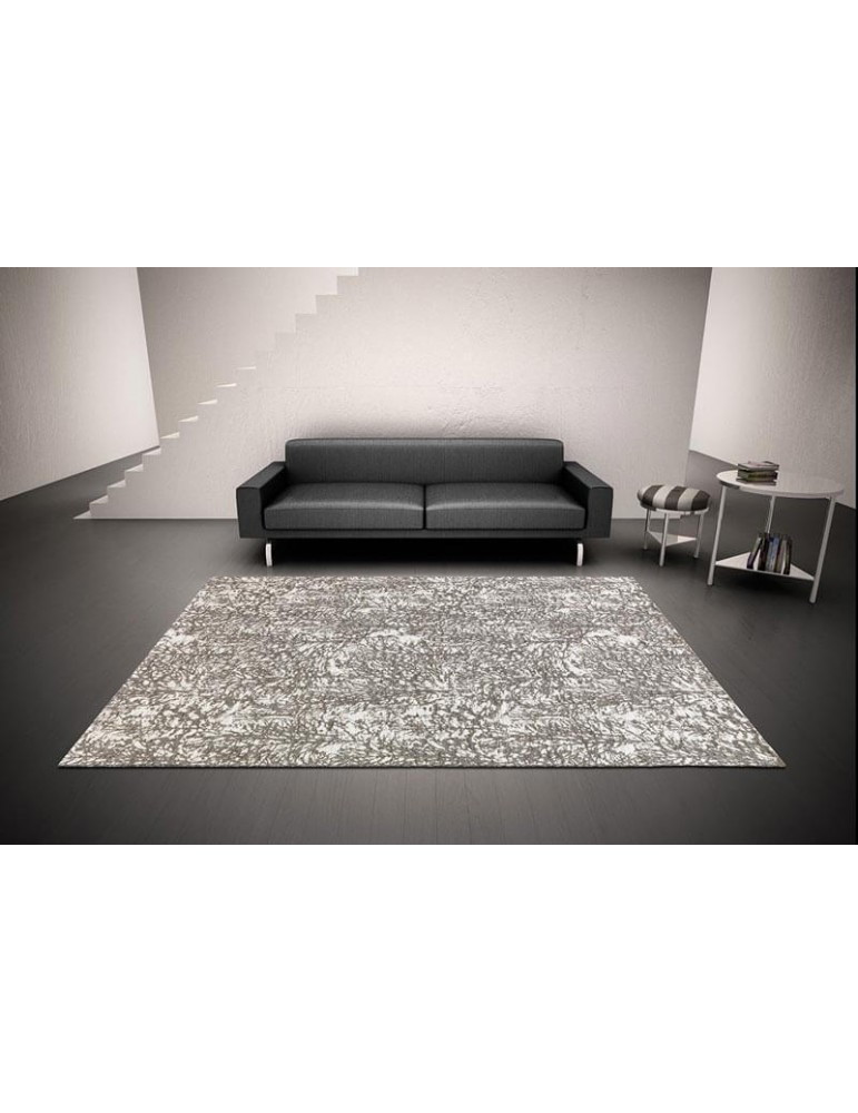 Tappeto moderno colore grigio