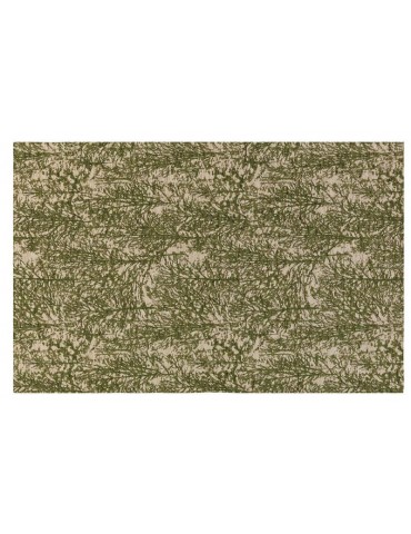 Pianta del tappeto di colore verde