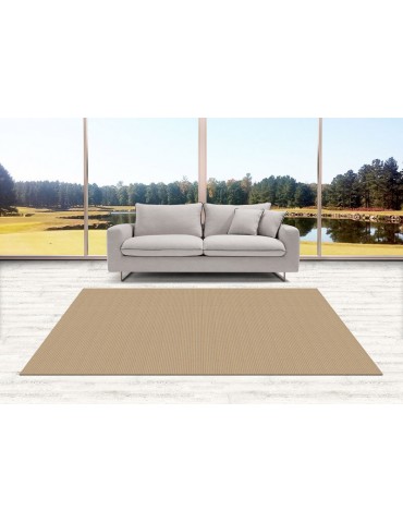 Tappeto ad effetto stuoia per arredamento indoor e outdoor color celeste