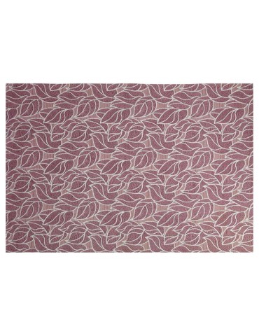 Pianta tappeto moderno di design tonalità rosa