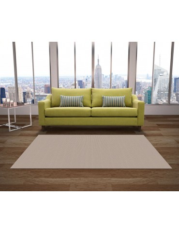 Tappeto per arredamento indoor e outdoor color crema