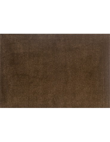 Tappeto minimal color marrone tinta unica