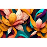 Tappeto vinilarreda dis. FIORPT