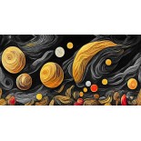 Tappeto vinilarreda dis. LUNAGR