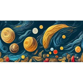 Tappeto vinilarreda dis. LUNAPT