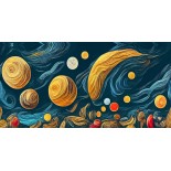 Tappeto vinilarreda dis. LUNAPT