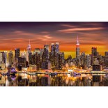 Tappeto vinilarreda dis. SKYLINE