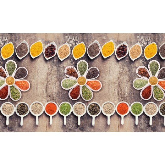 Tappeto vinilarreda dis. SPEZIE E FIORI