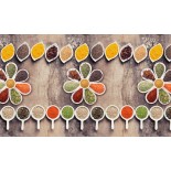 Tappeto vinilarreda dis. SPEZIE E FIORI