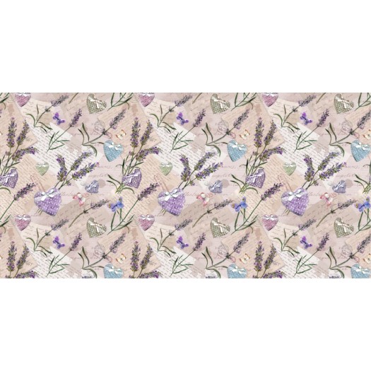 Tappeto vinilarreda dis. LAVANDA
