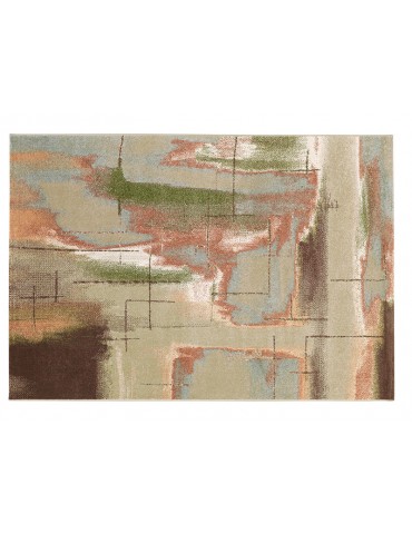 Pianta del tappeto moderno per camera da letto o soggiorno