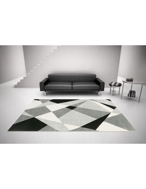 Tappeto moderno in stile geometrico per arredamento casa o ufficio