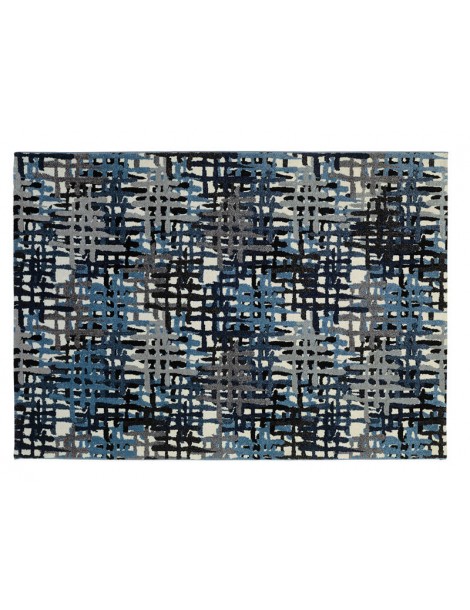 Veduta dall'alto del tappeto moderno