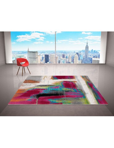 tappeto moderno dal design italiano multicolor