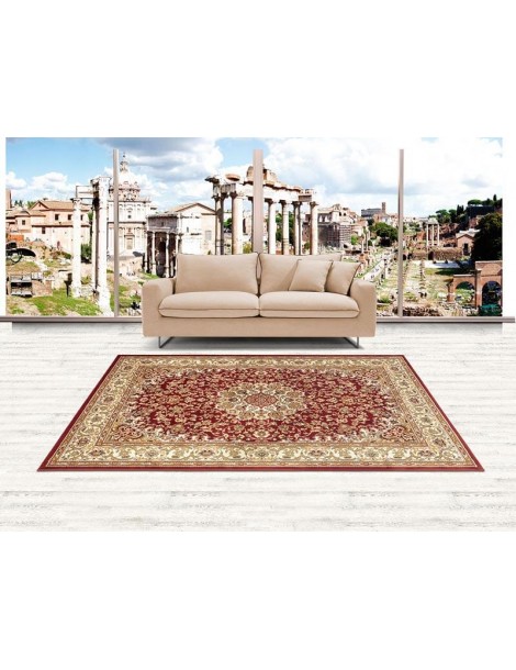 Tappeto persiano di colore rosso